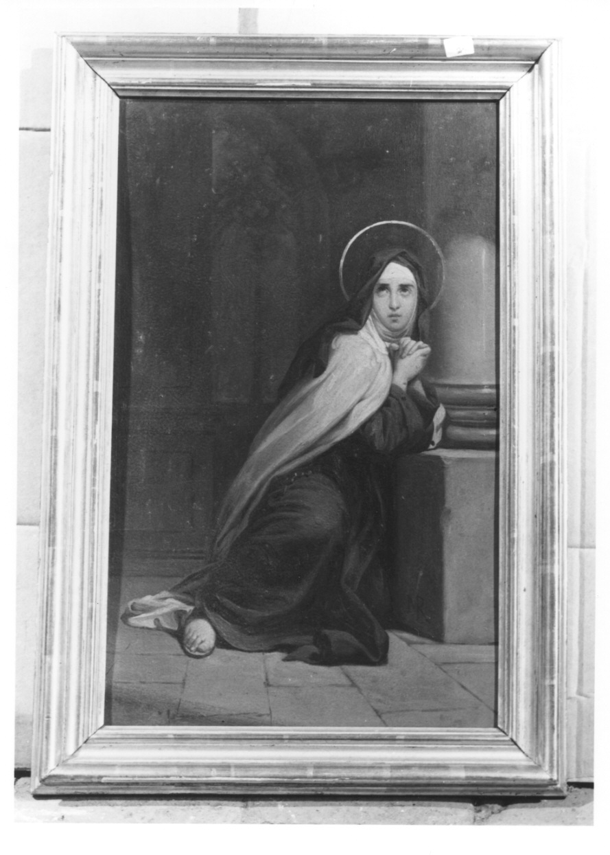 Santa Teresa (dipinto, opera isolata) - ambito piemontese (sec. XIX)