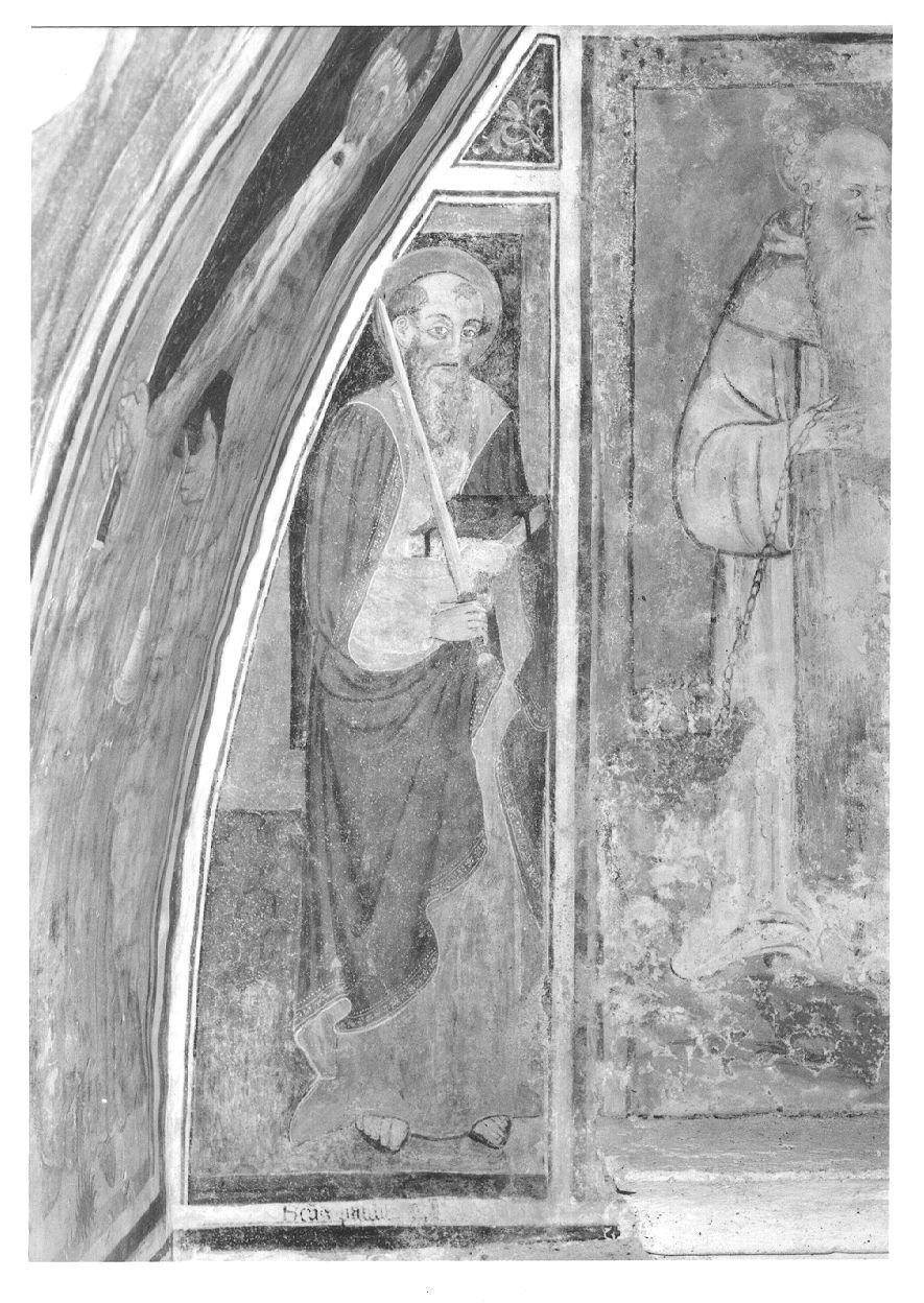 San Paolo Apostolo (dipinto, complesso decorativo) - ambito monregalese (ultimo quarto sec. XV)