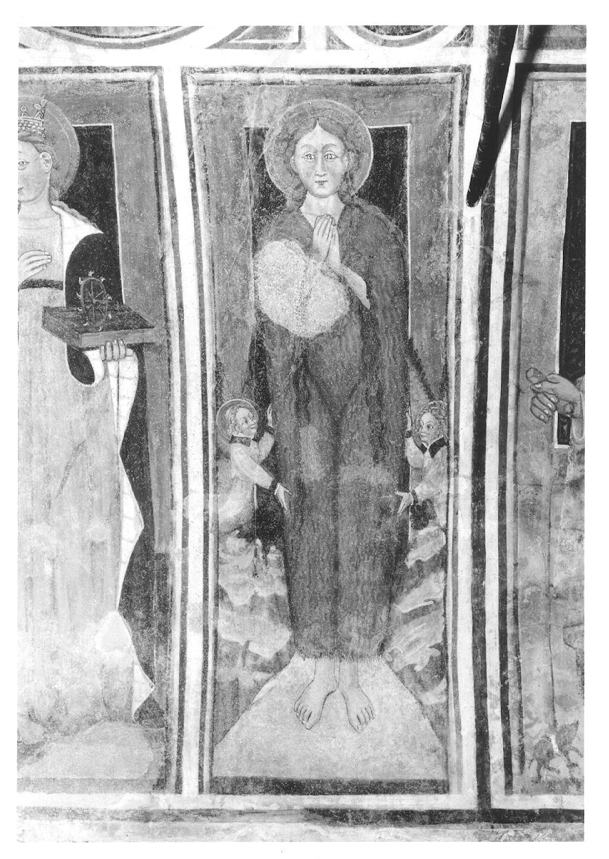 Santa Maria Maddalena (dipinto, complesso decorativo) - ambito monregalese (ultimo quarto sec. XV)