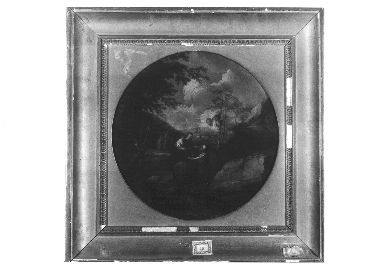 riposo nella fuga in Egitto (dipinto, opera isolata) di Patel Pietro I detto Bon Patel (attribuito) (seconda metà sec. XVII)