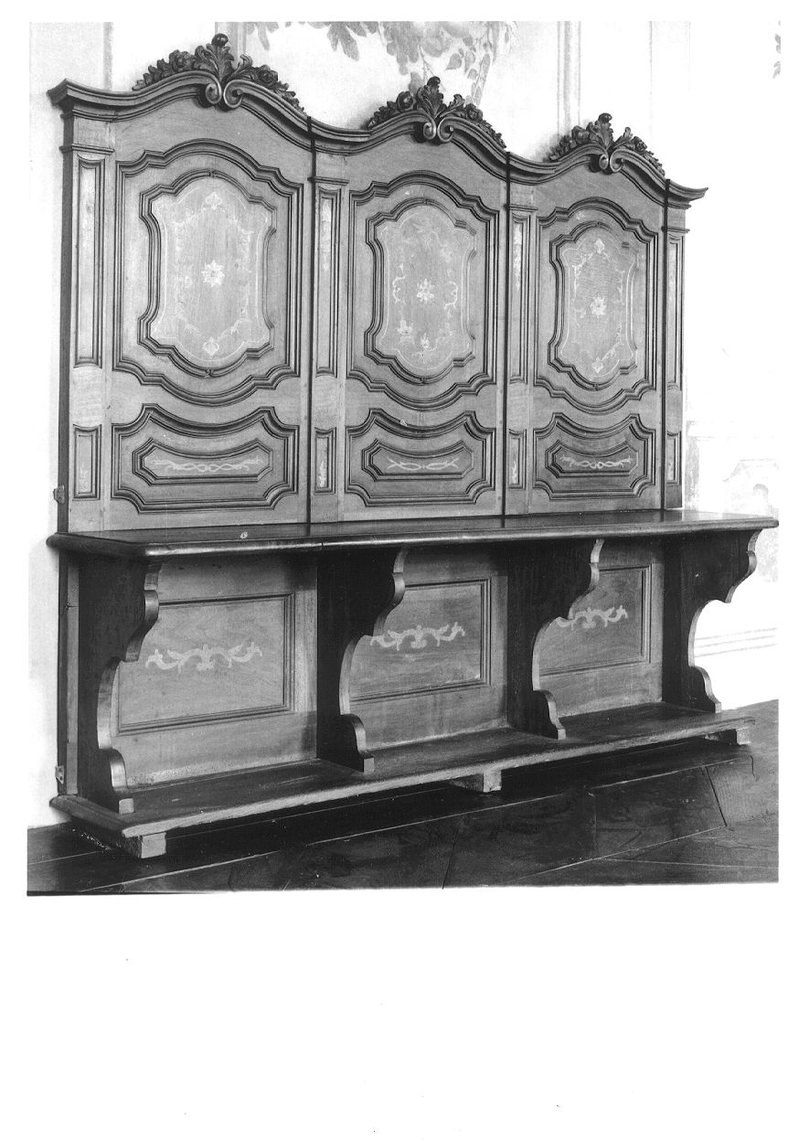 sedile, serie - ambito piemontese (seconda metà sec. XVIII)