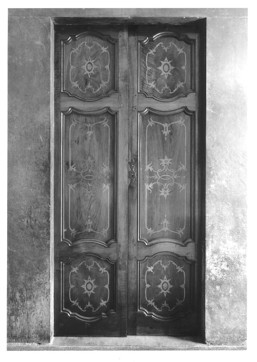 porta, opera isolata - ambito piemontese (seconda metà sec. XVIII)