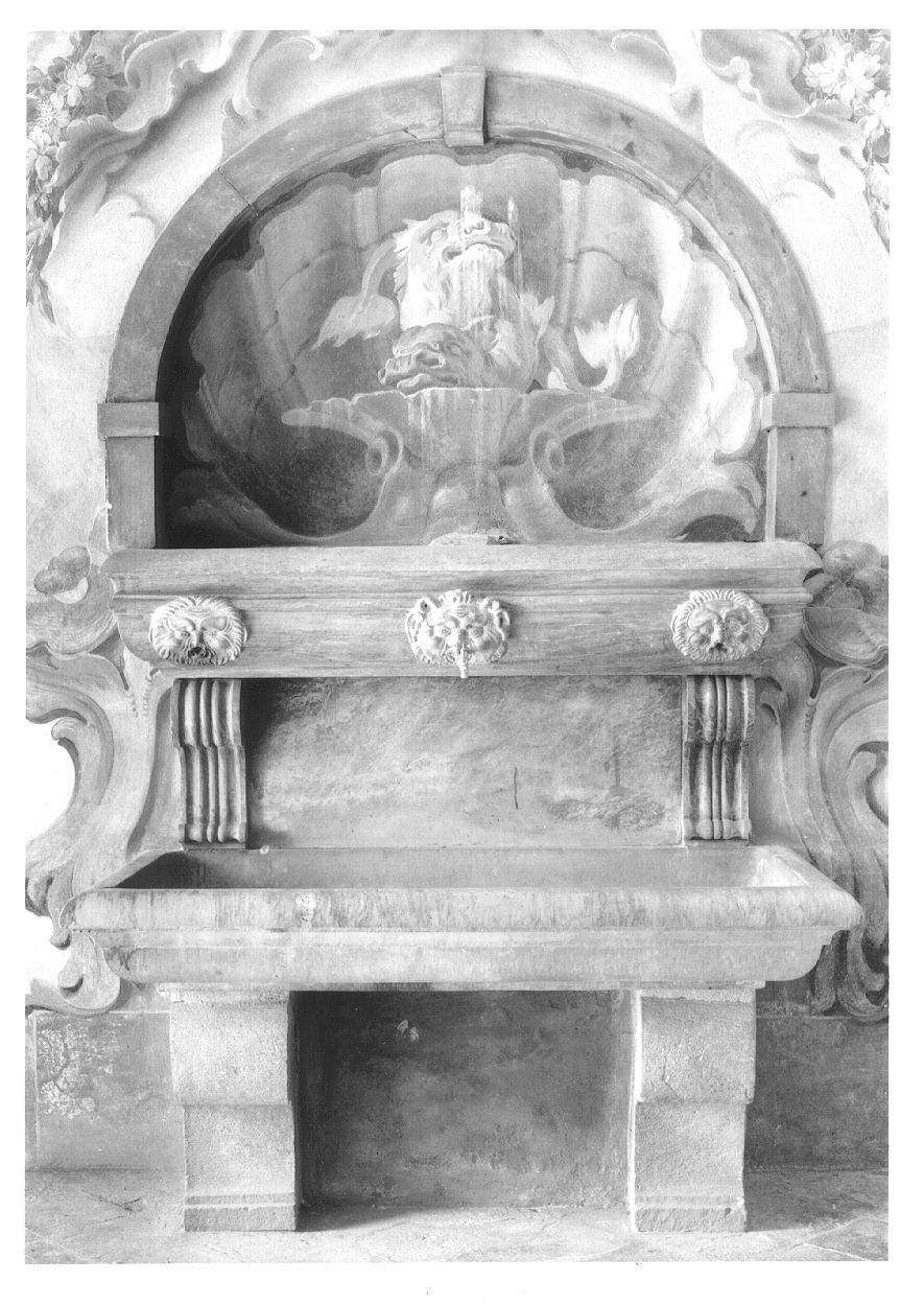 lavabo, opera isolata di Biella Felice (prima metà sec. XVII)