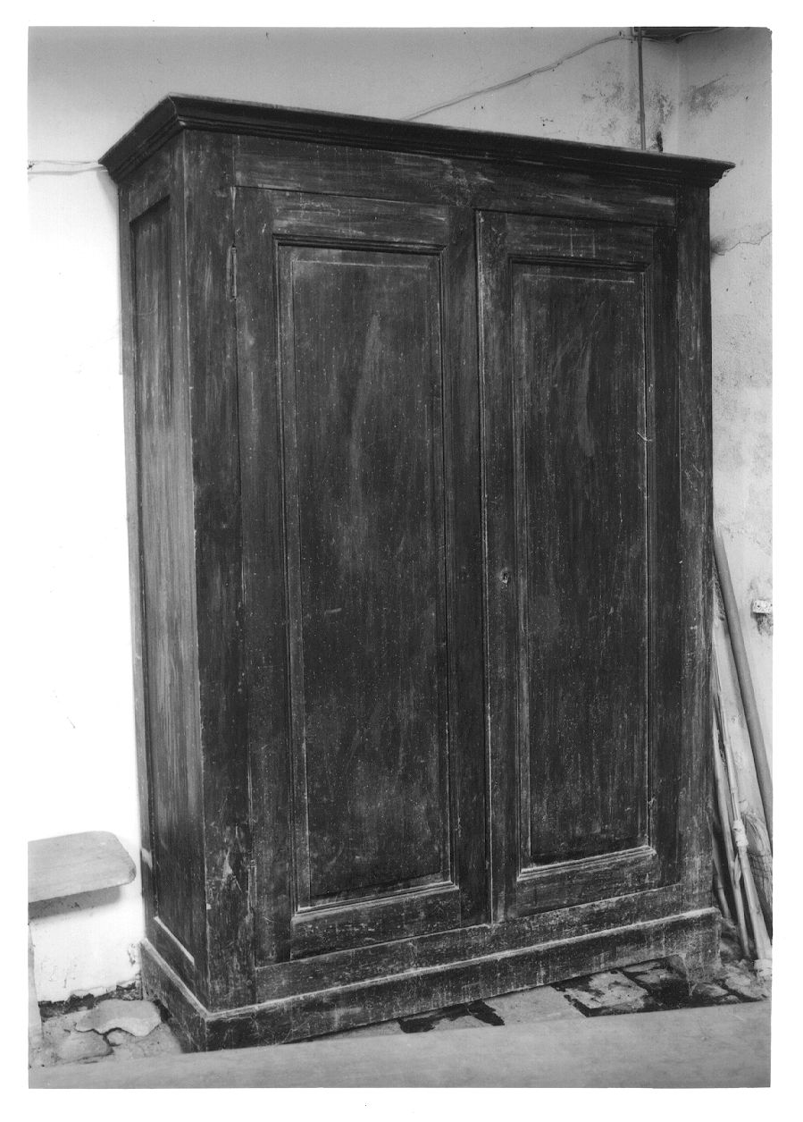 armadio, opera isolata - ambito piemontese (sec. XIX)