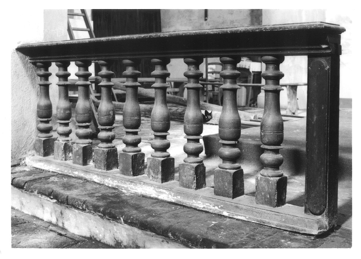 balaustrata, opera isolata - ambito piemontese (sec. XIX)