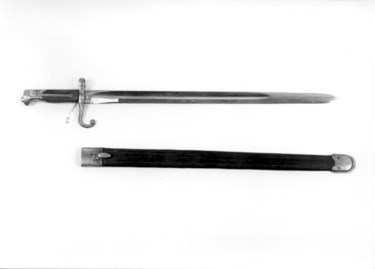 baionetta - produzione italiana (secc. XIX/ XX)