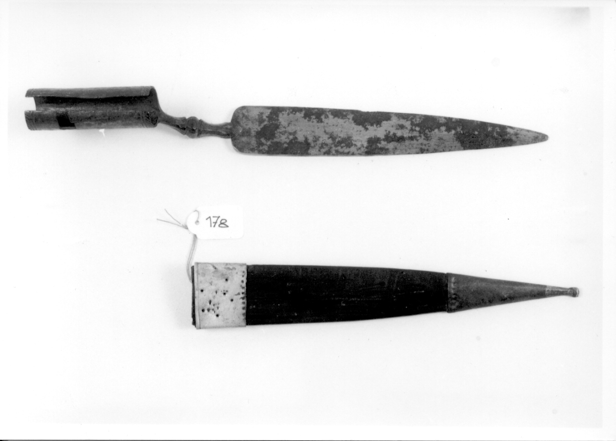 baionetta - manifattura europea (secc. XVIII/ XIX)