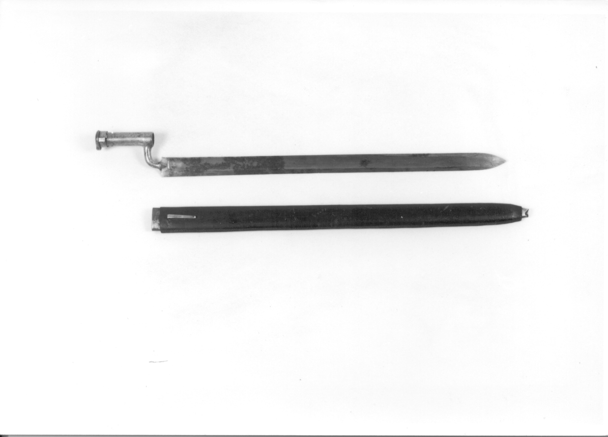 baionetta, opera isolata - manifattura europea (fine/inizio secc. XIX/ XX)
