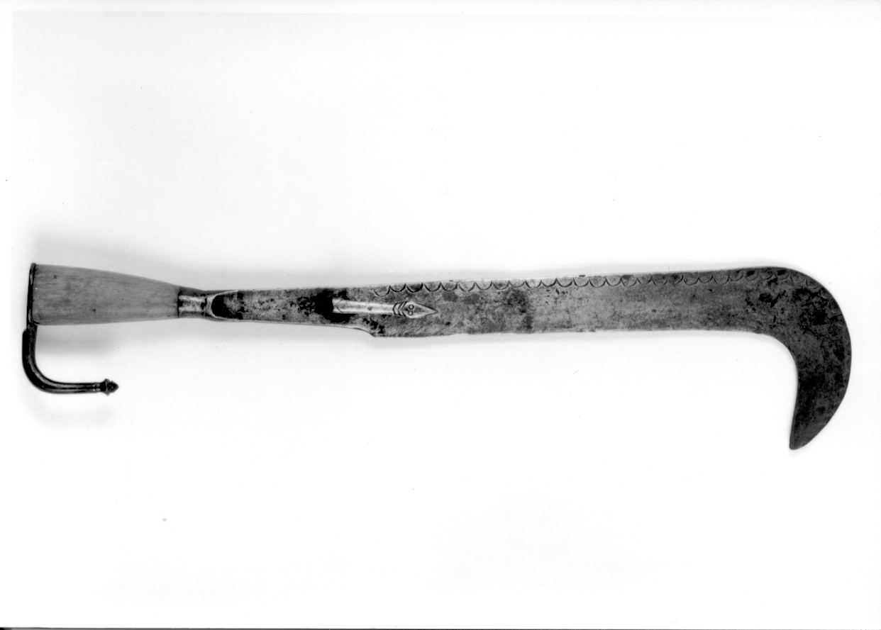 falcetto, opera isolata - manifattura europea (fine/inizio secc. XIX/ XX)