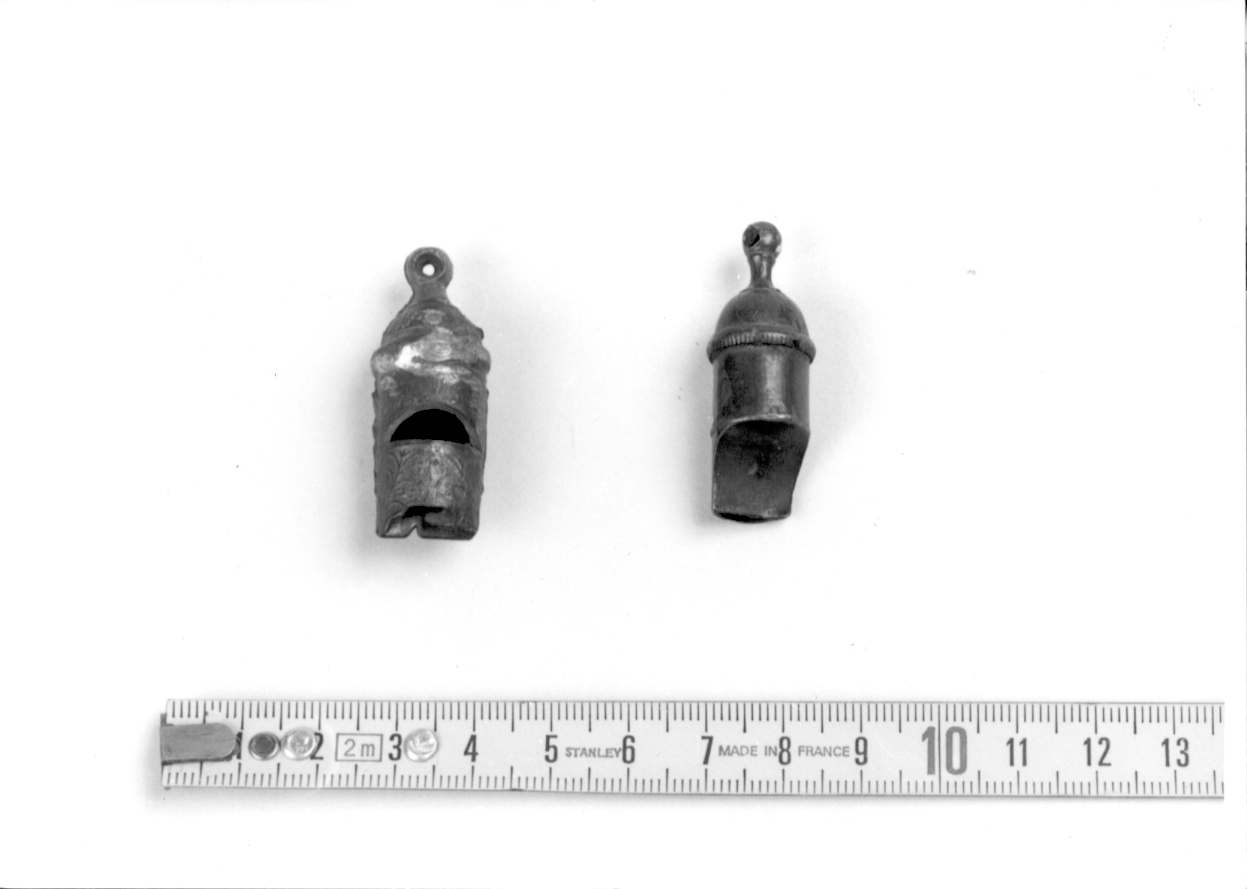 fischietto, serie - manifattura europea (fine/inizio secc. XIX/ XX)