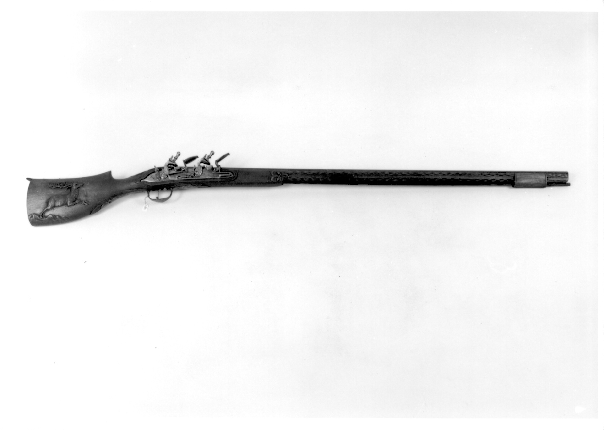 archibugio - a pietra focaia, opera isolata - produzione italiana (sec. XIX)