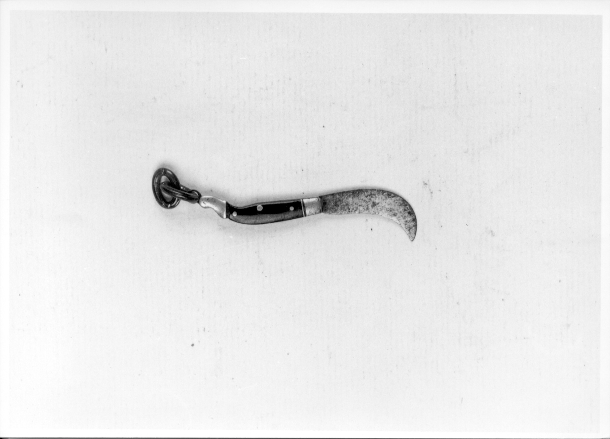 coltellino, opera isolata - manifattura europea (fine/inizio secc. XIX/ XX)