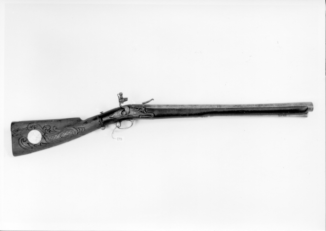 fucile, opera isolata - manifattura europea (secc. XVIII/ XIX)