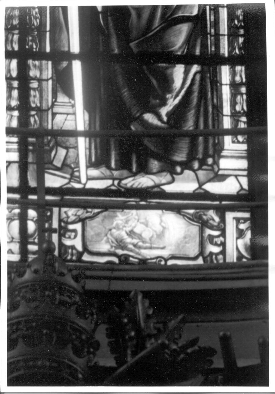 conversione di San Paolo (vetrata) di Chiara Pietro (inizio sec. XX)
