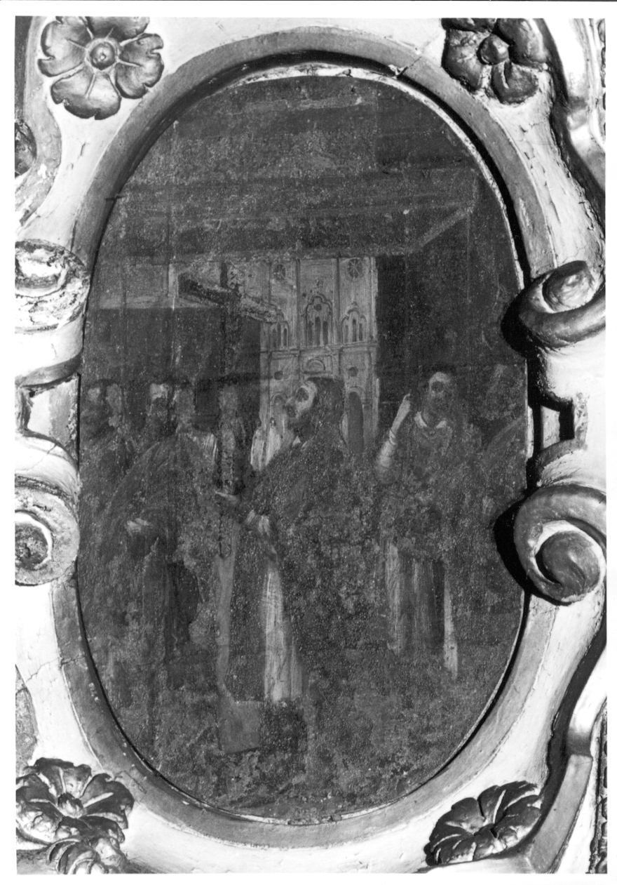 San Carlo Borromeo penitente in processione durante la peste (dipinto) di Martinolio Cristoforo detto Rocca (terzo quarto sec. XVII)