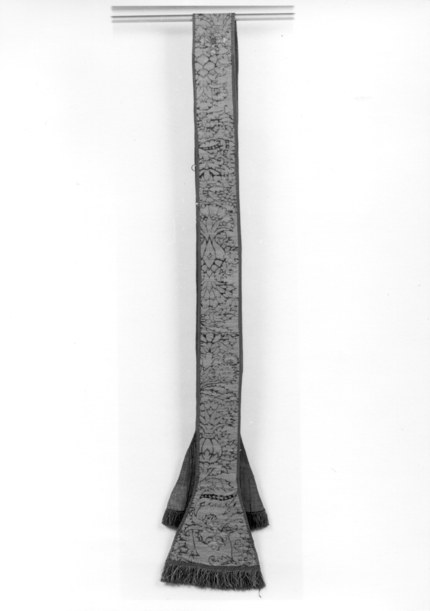 stola, opera isolata - manifattura italiana (ultimo quarto sec. XV)