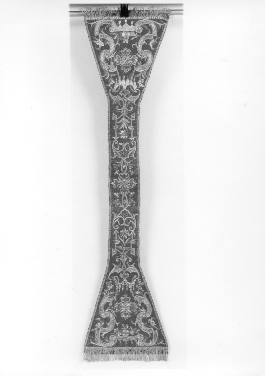 manipolo, elemento d'insieme - manifattura piemontese (secondo quarto sec. XVIII)