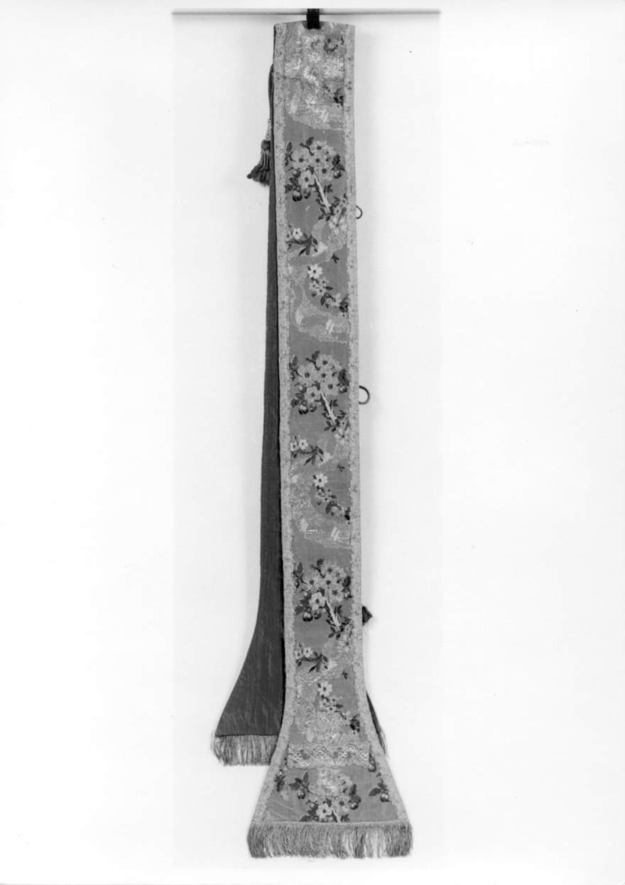 stola, opera isolata - manifattura italiana (terzo quarto sec. XVIII)