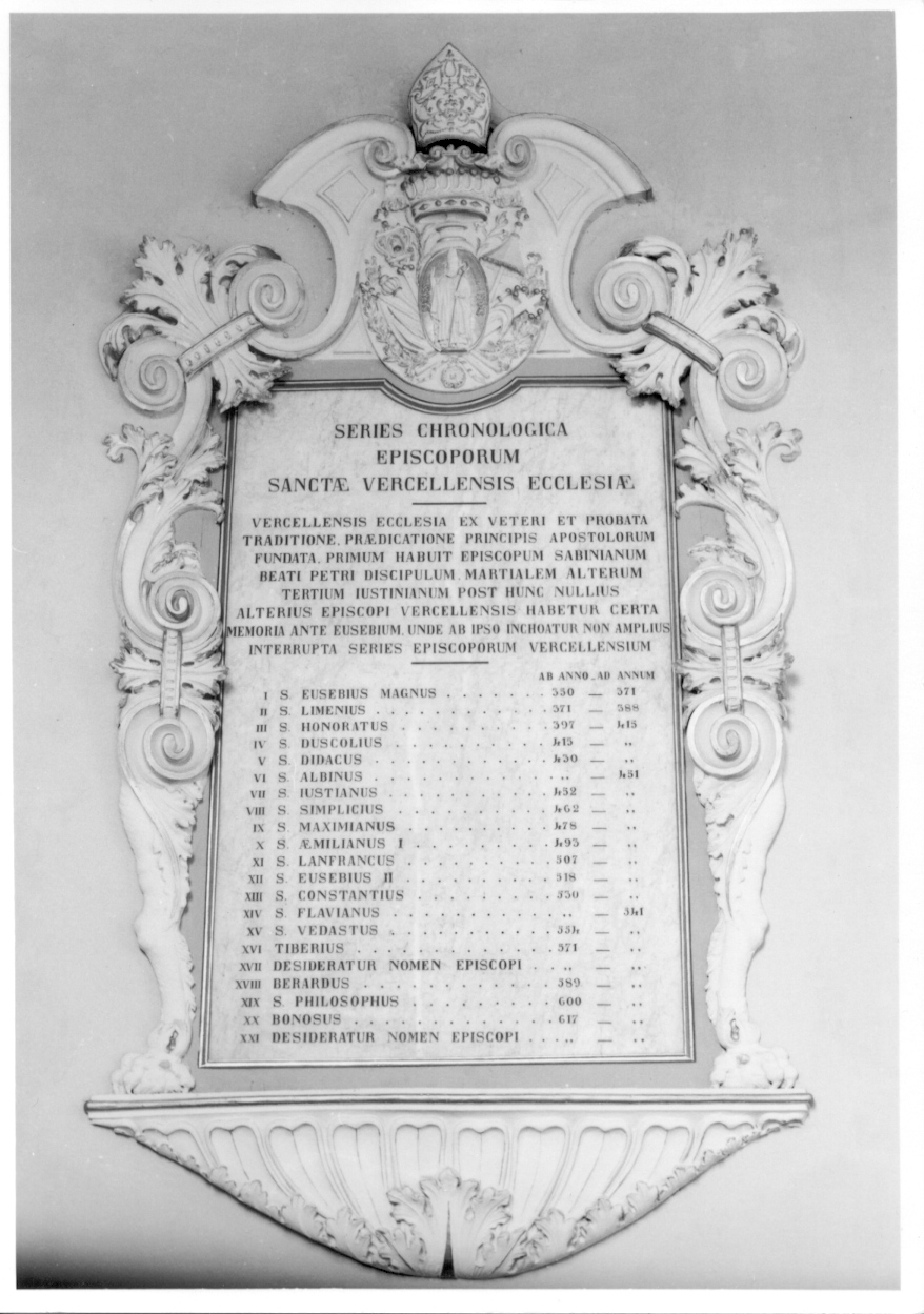 decorazione plastica, serie - ambito piemontese (ultimo quarto sec. XIX)