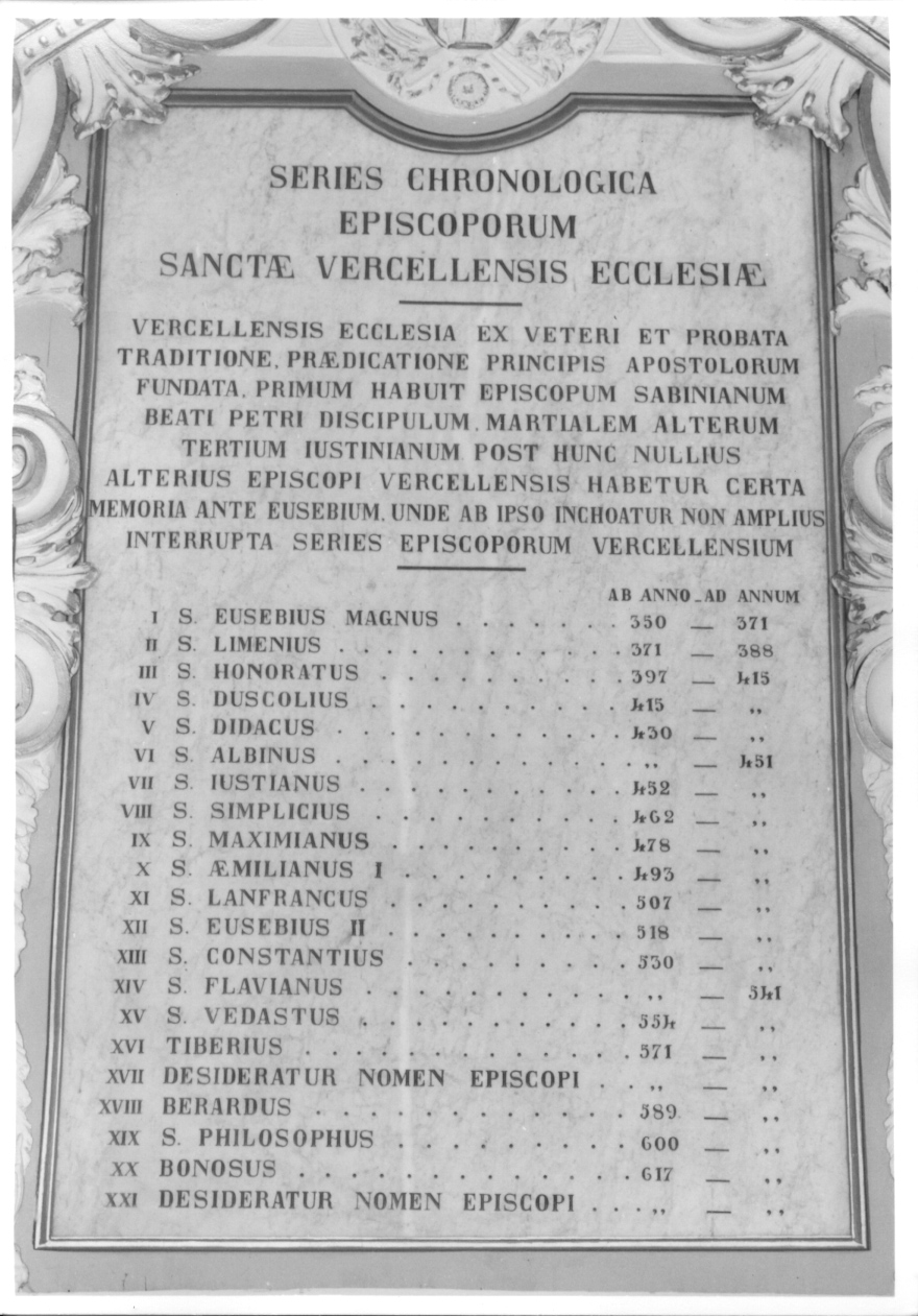 lapide documentaria, opera isolata - ambito piemontese (ultimo quarto sec. XIX)