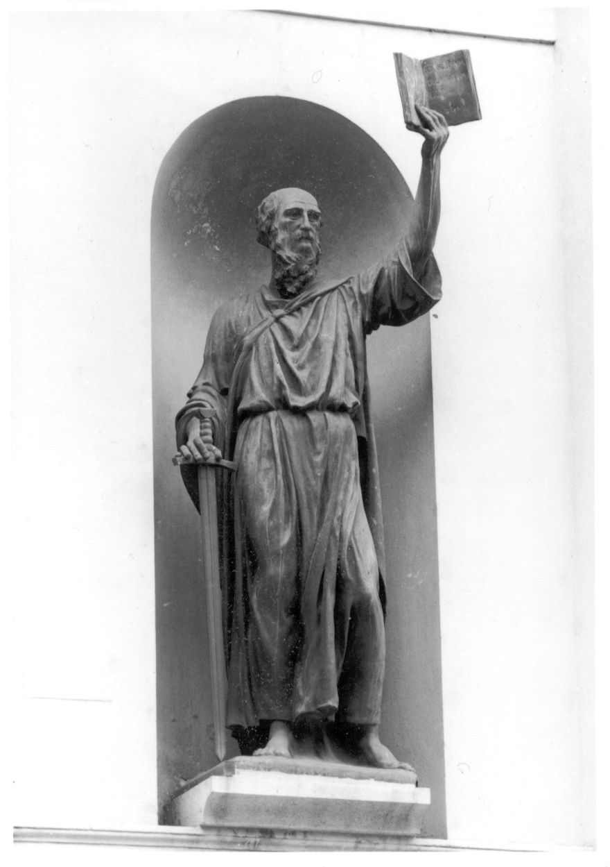 San Paolo Apostolo (statua, opera isolata) di Conti Carlo (secondo quarto sec. XX)