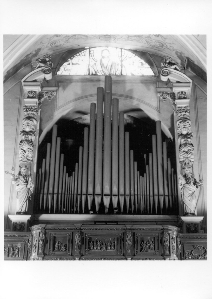 cassa d'organo, opera isolata - ambito della Valsesia (ultimo quarto sec. XIX)