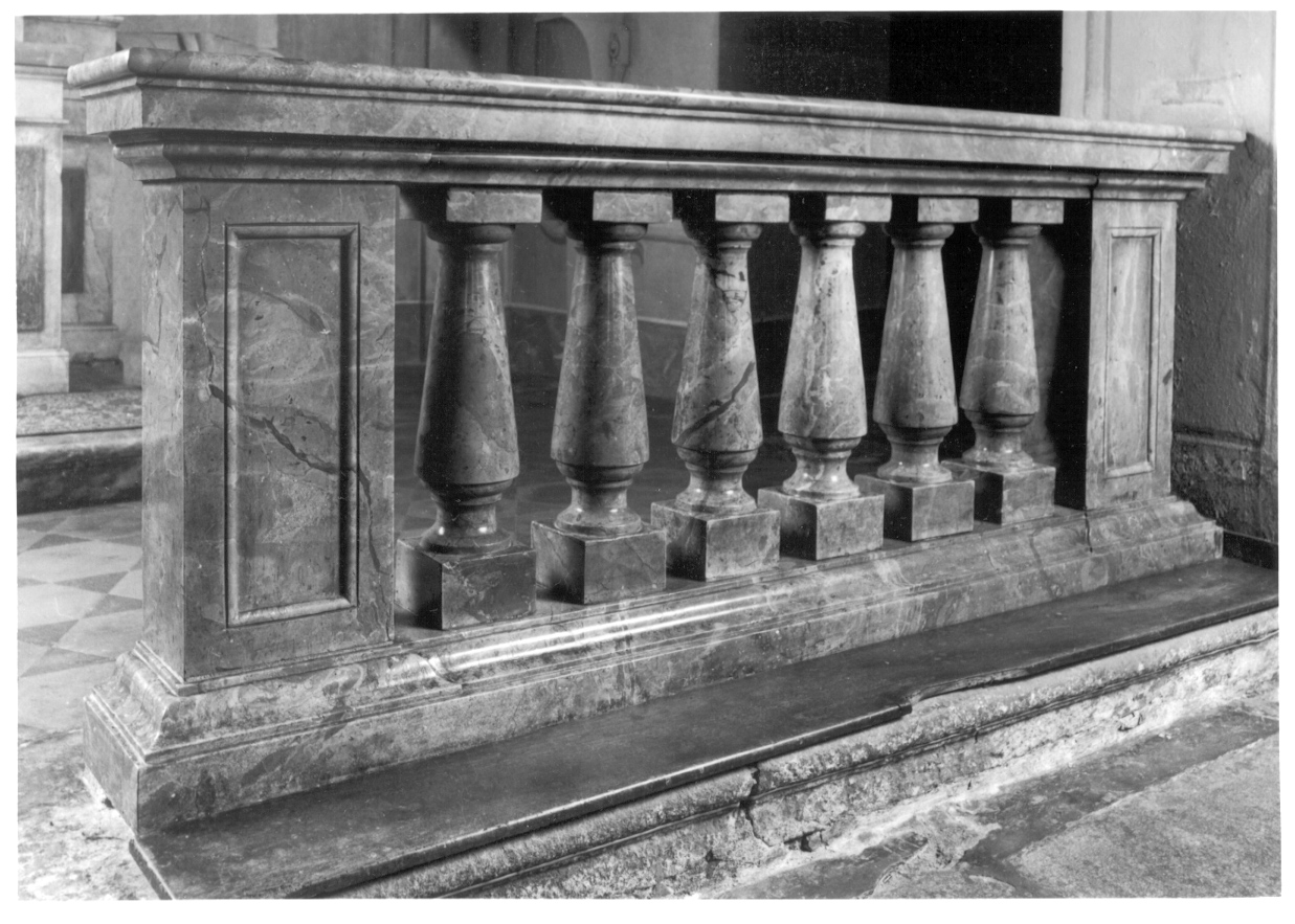 balaustrata, serie - ambito piemontese (inizio sec. XX)