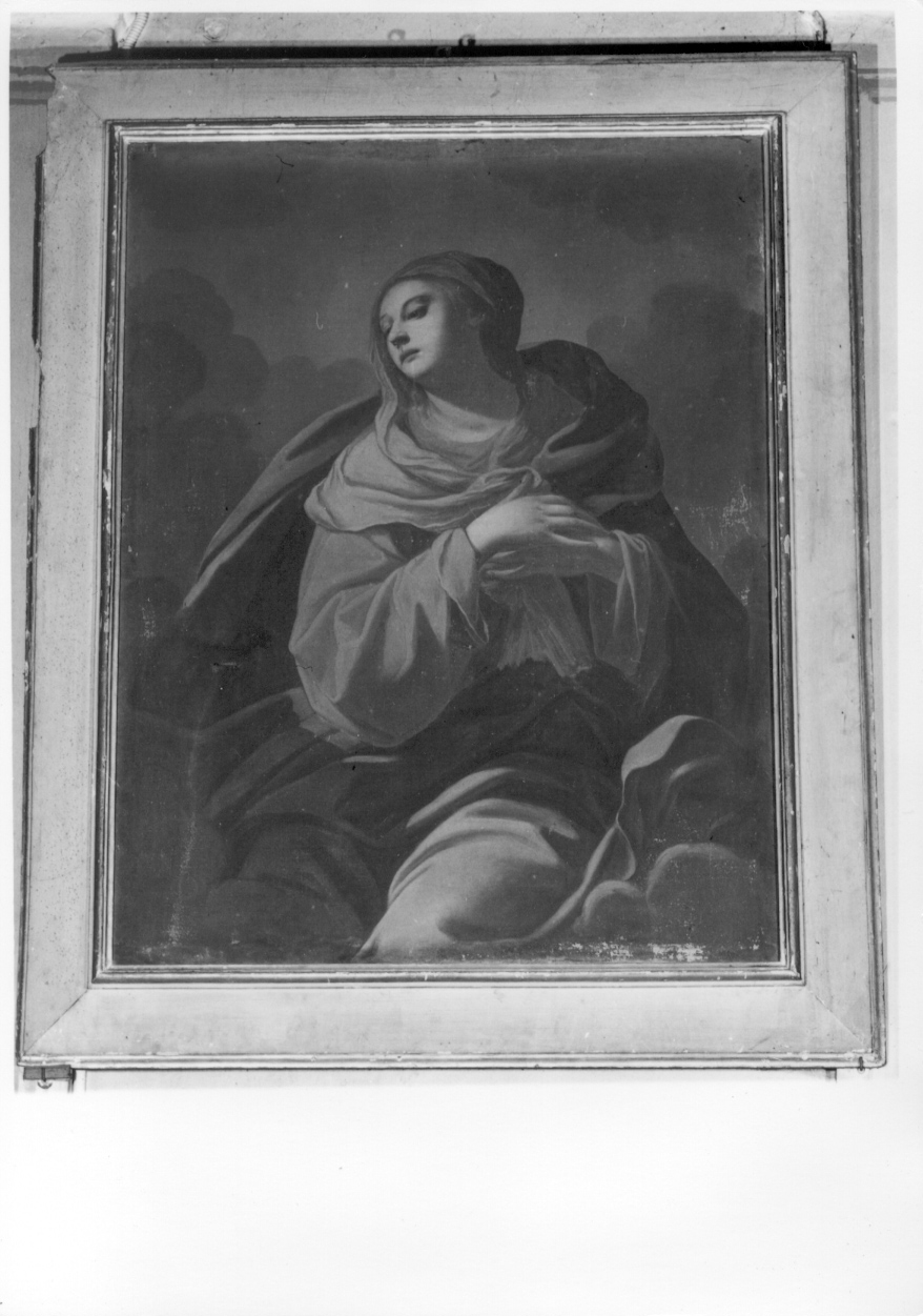 Madonna orante (dipinto, opera isolata) di Gianoli Pier Francesco (terzo quarto sec. XVII)