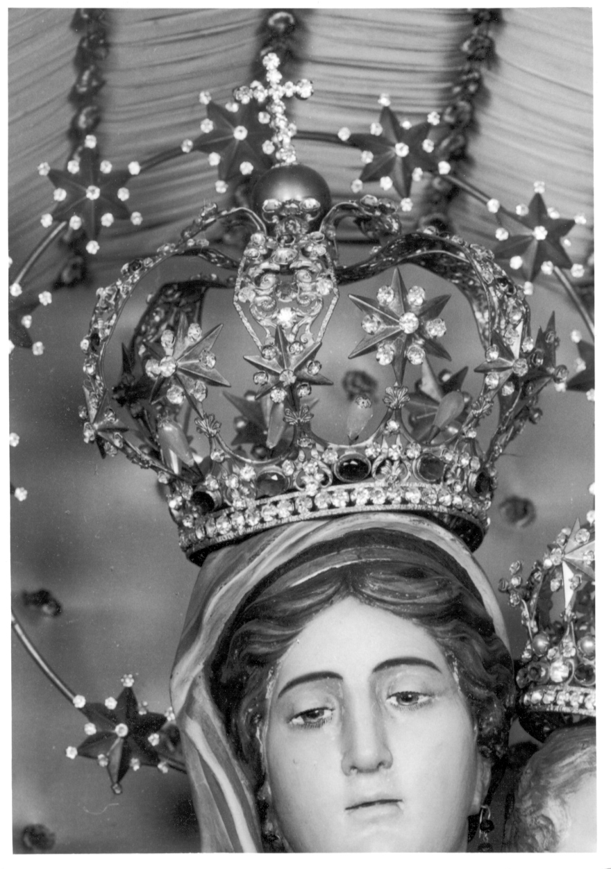 corona da statua, opera isolata - ambito piemontese (fine/inizio secc. XIX/ XX)