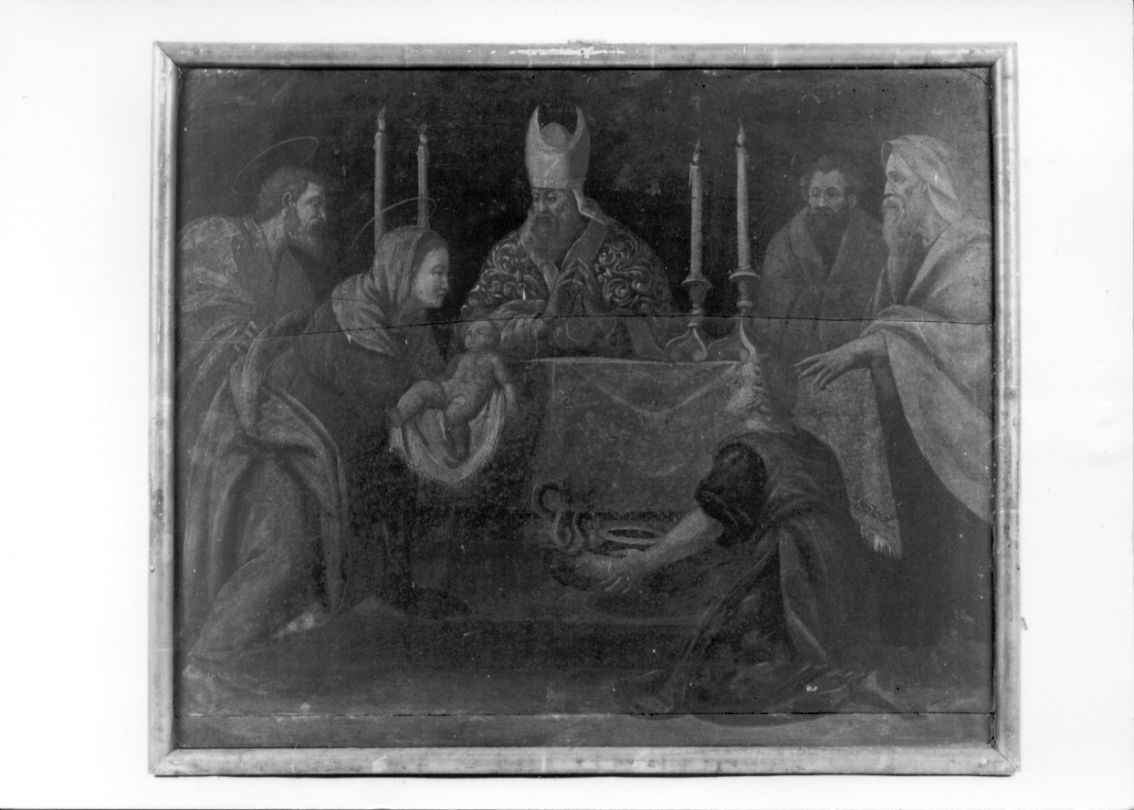 presentazione di Gesù al tempio (dipinto) di Martinolio Cristoforo detto Rocca (terzo quarto sec. XVII)