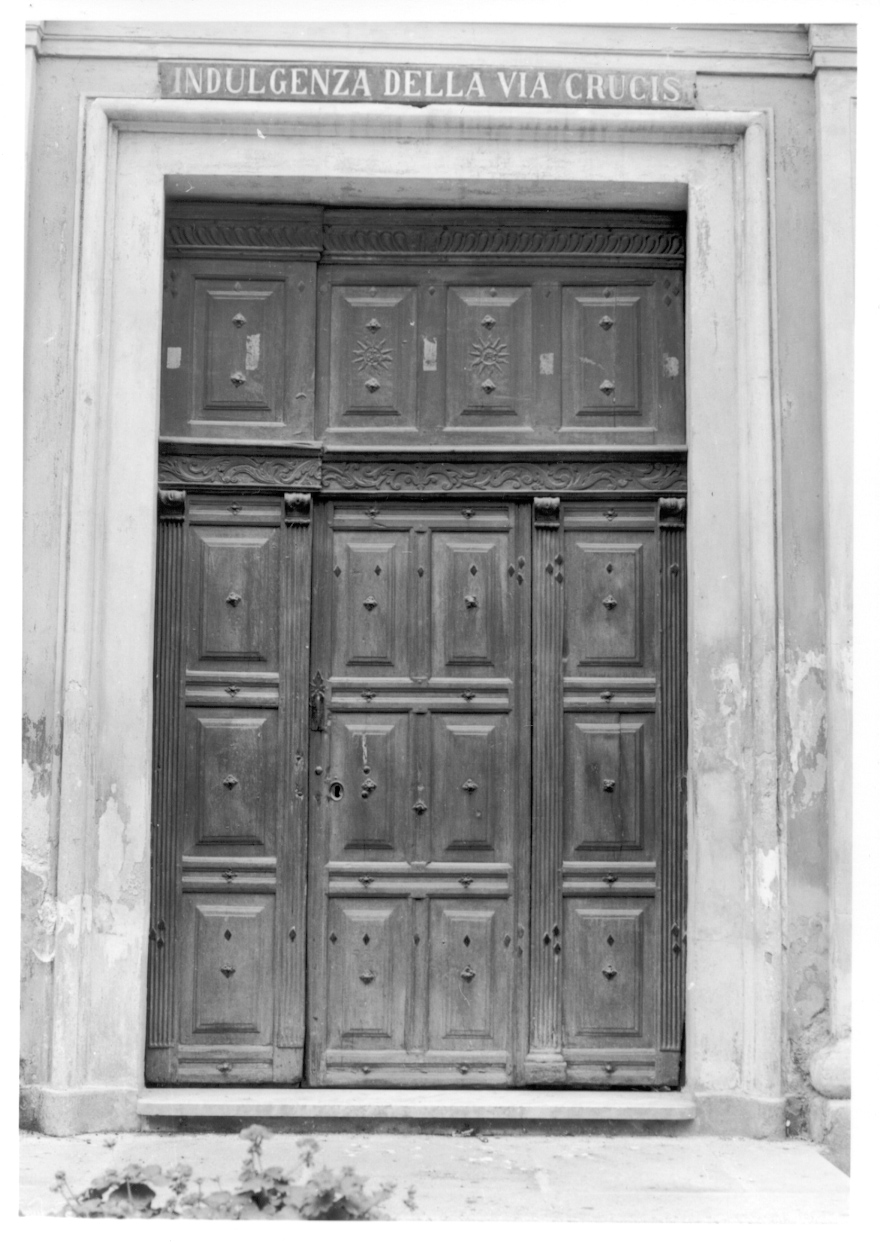 porta, opera isolata - ambito piemontese (secondo quarto sec. XVII)