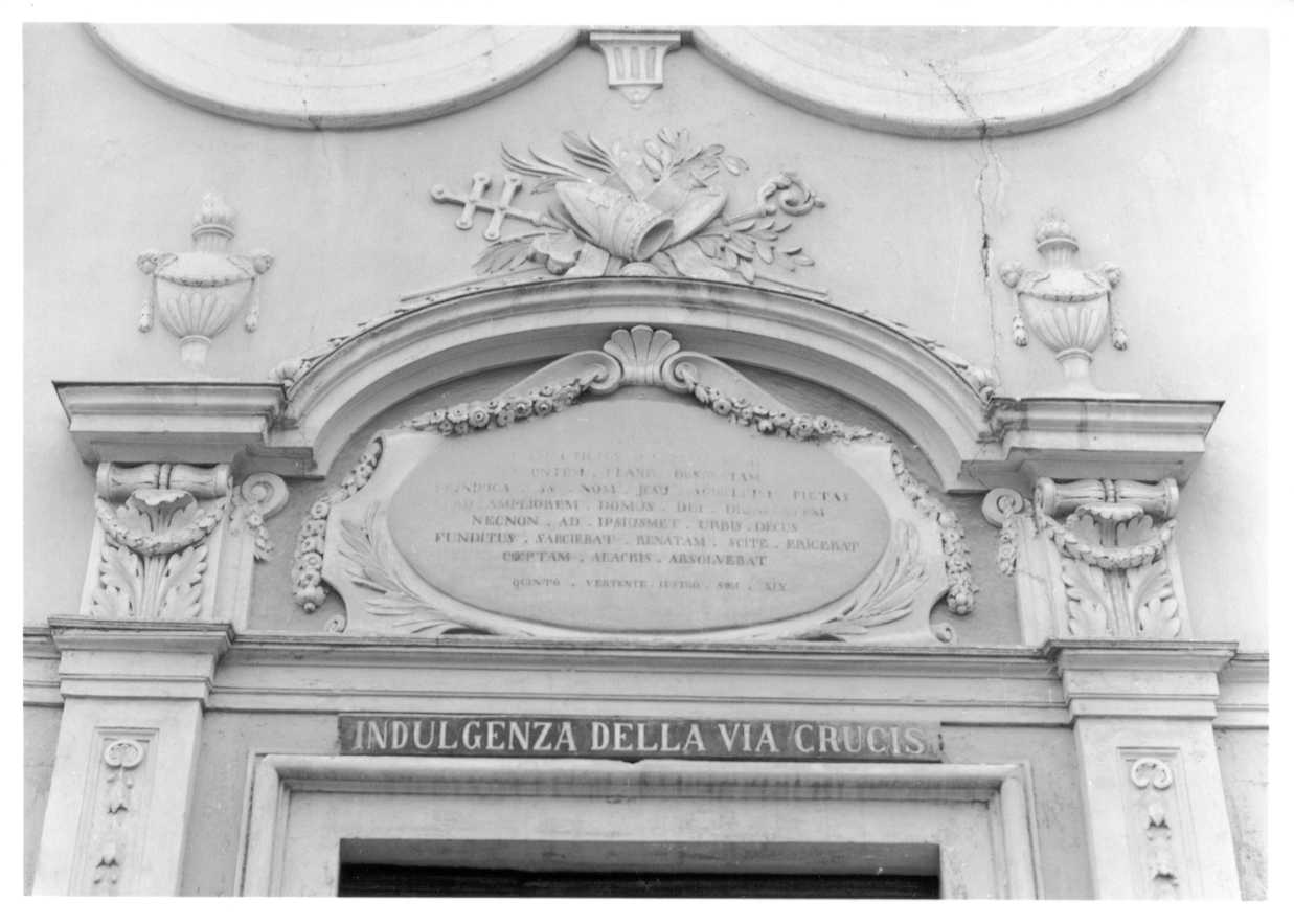 lapide documentaria, opera isolata - ambito piemontese (secondo quarto sec. XIX)