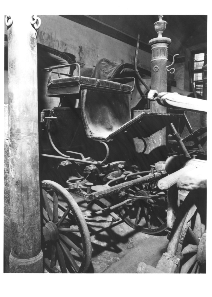 carrozza, opera isolata - bottega piemontese (metà sec. XIX)