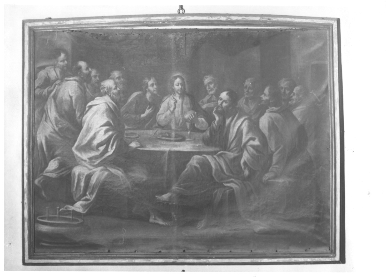 ultima cena (dipinto, opera isolata) di Trono Alessandro (attribuito) (terzo quarto sec. XVIII)