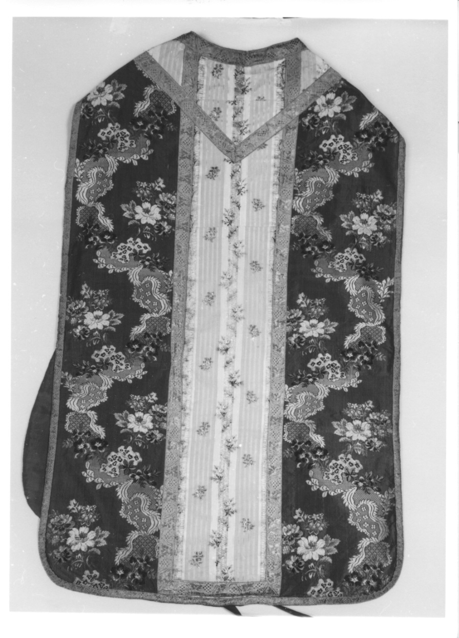 stolone di pianeta, elemento d'insieme - manifattura francese (?), manifattura italiana (?) (seconda metà sec. XVIII)