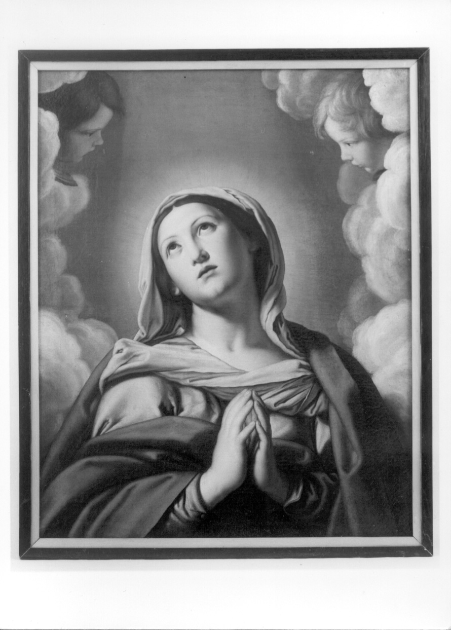 Madonna con angeli (dipinto, opera isolata) di Salvi Giovanni Battista detto Sassoferrato (attribuito) (metà sec. XVII)