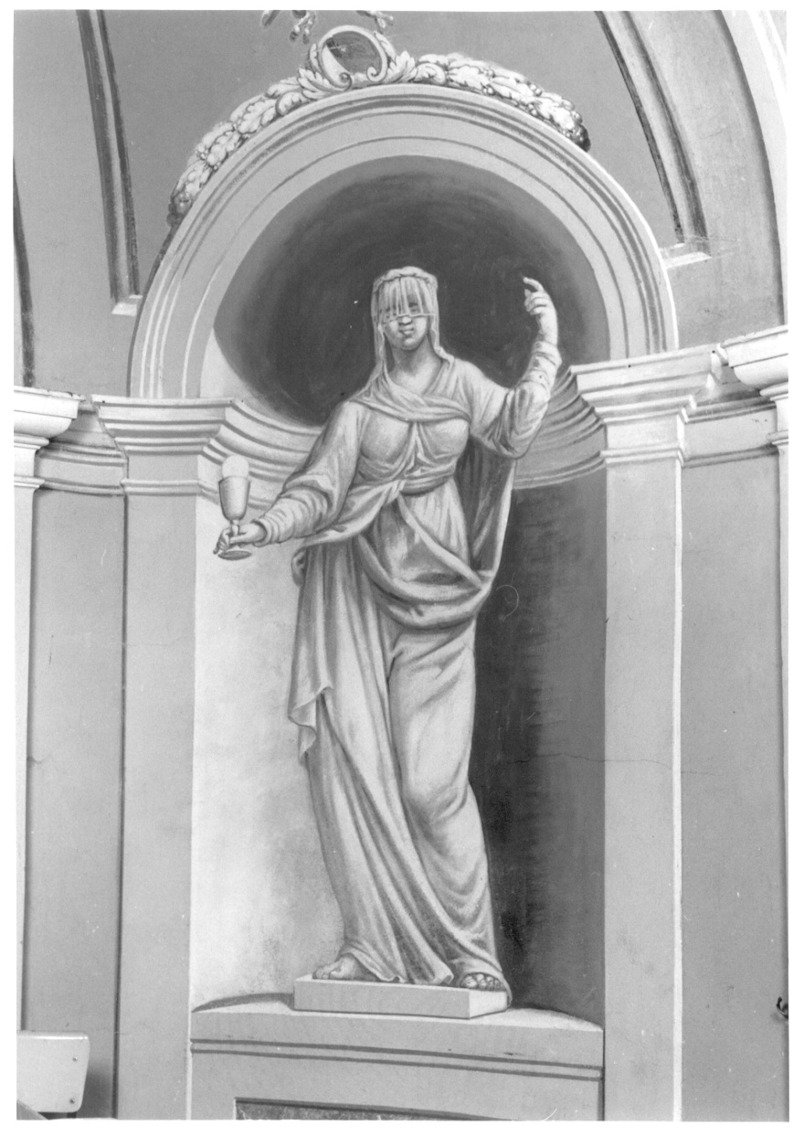 Fede (dipinto, elemento d'insieme) - ambito della Valsesia (primo quarto sec. XX)