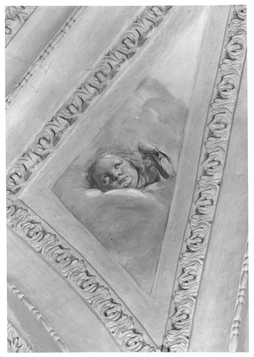 cherubino (dipinto, elemento d'insieme) di D'Enrico Antonio di Giovanni detto Tanzio da Varallo, D'Enrico Melchiorre (secondo quarto sec. XVII)