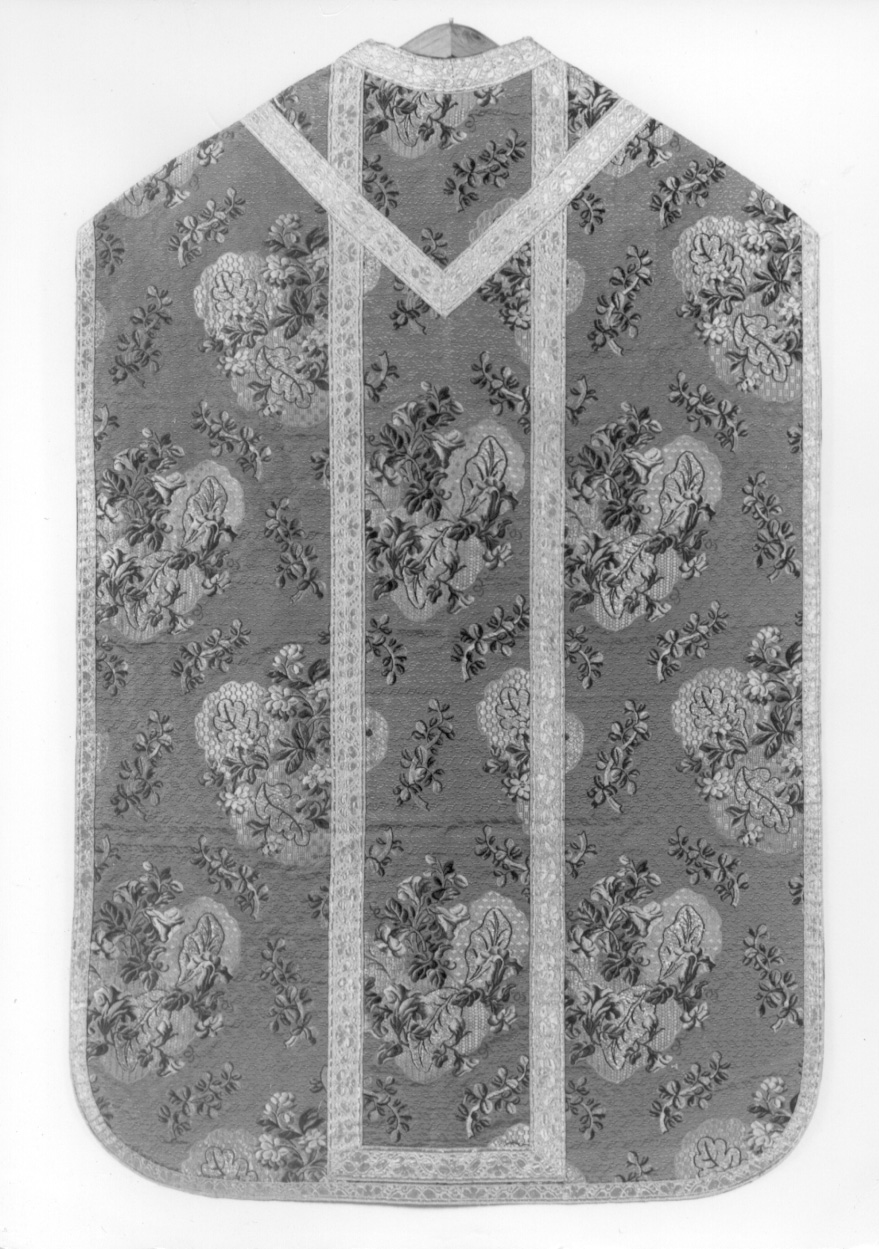 paramento liturgico, insieme - manifattura italiana (seconda metà sec. XIX)
