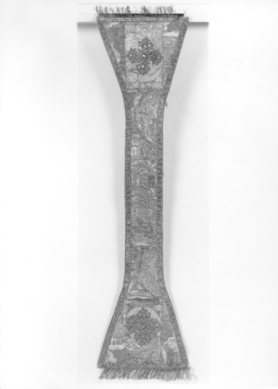 manipolo, elemento d'insieme - manifattura veneta (ultimo quarto sec. XVII)