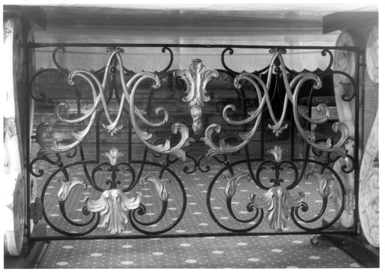 cancellata, elemento d'insieme - ambito piemontese (metà sec. XVIII)