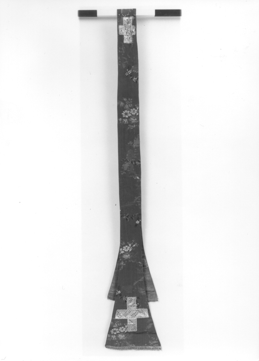 stola, elemento d'insieme - manifattura francese (?), manifattura italiana (?) (terzo quarto sec. XVIII)