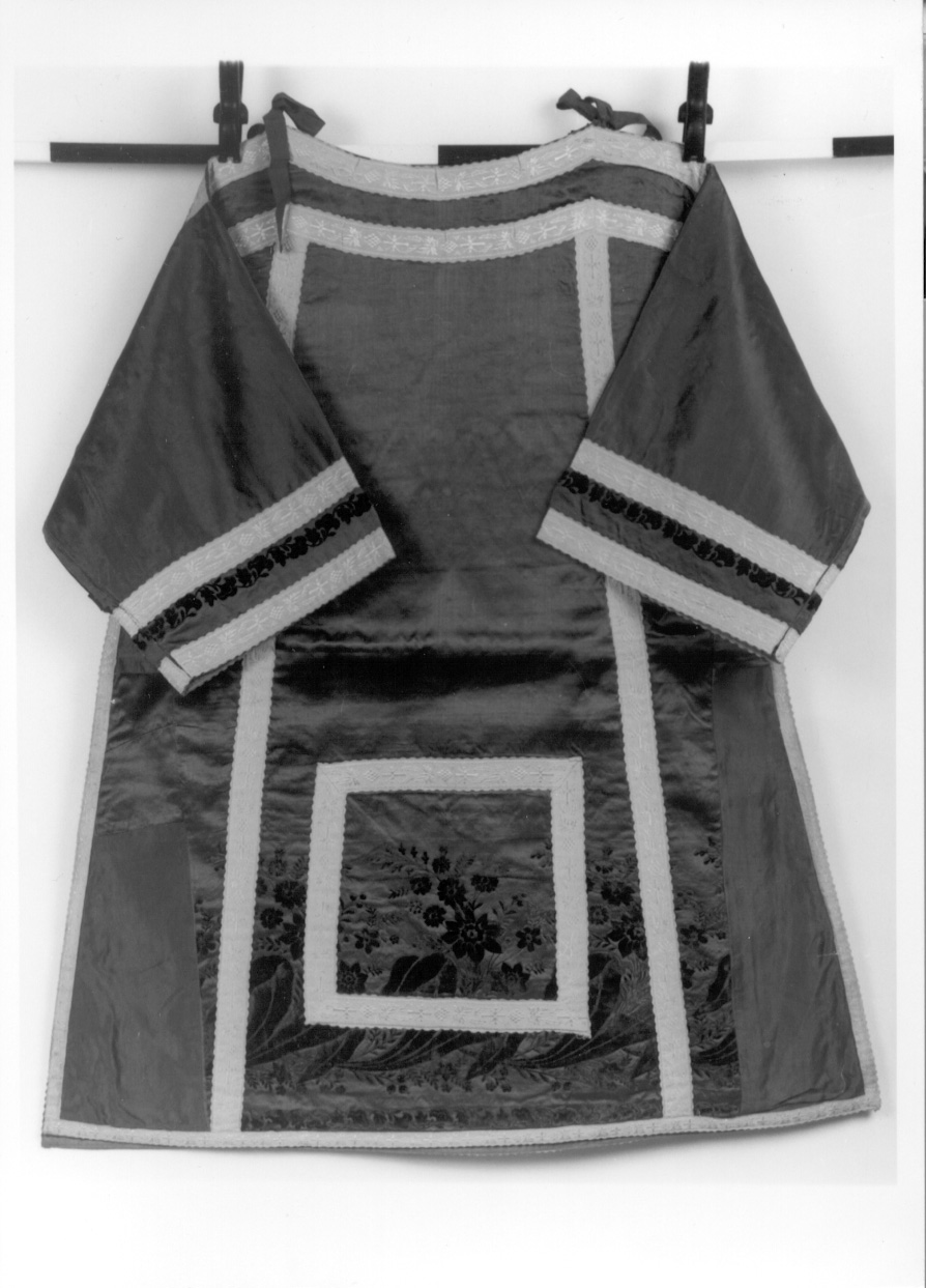 dalmatica, serie - manifattura francese (seconda metà sec. XIX)