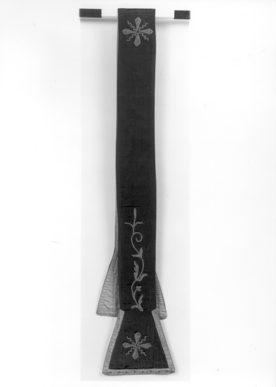 stola, elemento d'insieme - manifattura italiana (prima metà sec. XX)