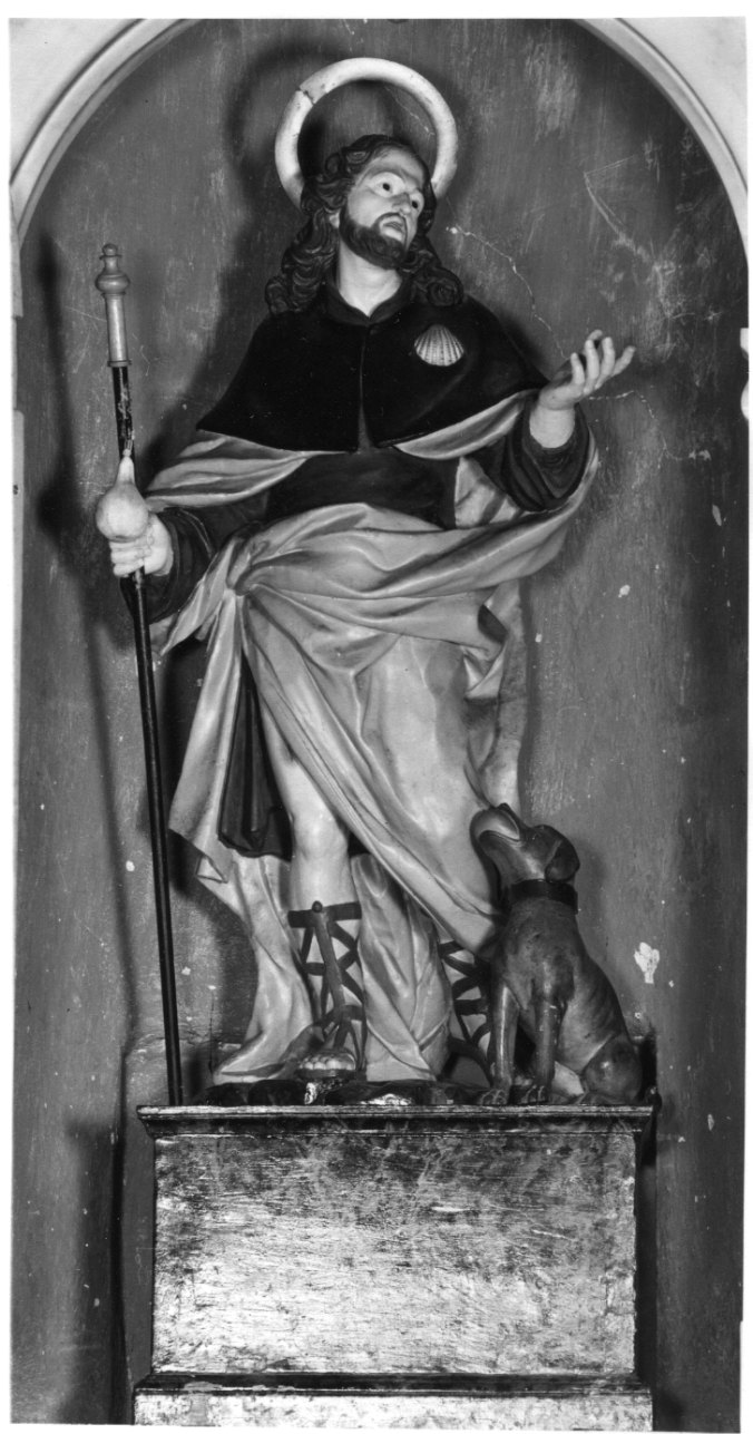 San Rocco (statua, opera isolata) - ambito genovese (metà sec. XVIII)