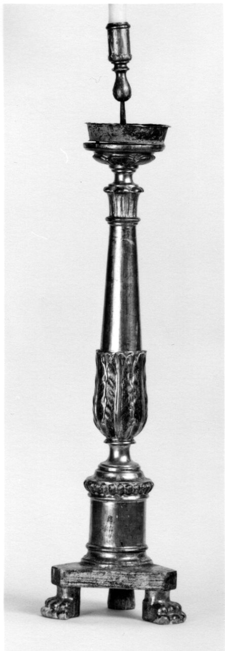 candeliere, serie - ambito ligure (sec. XIX)