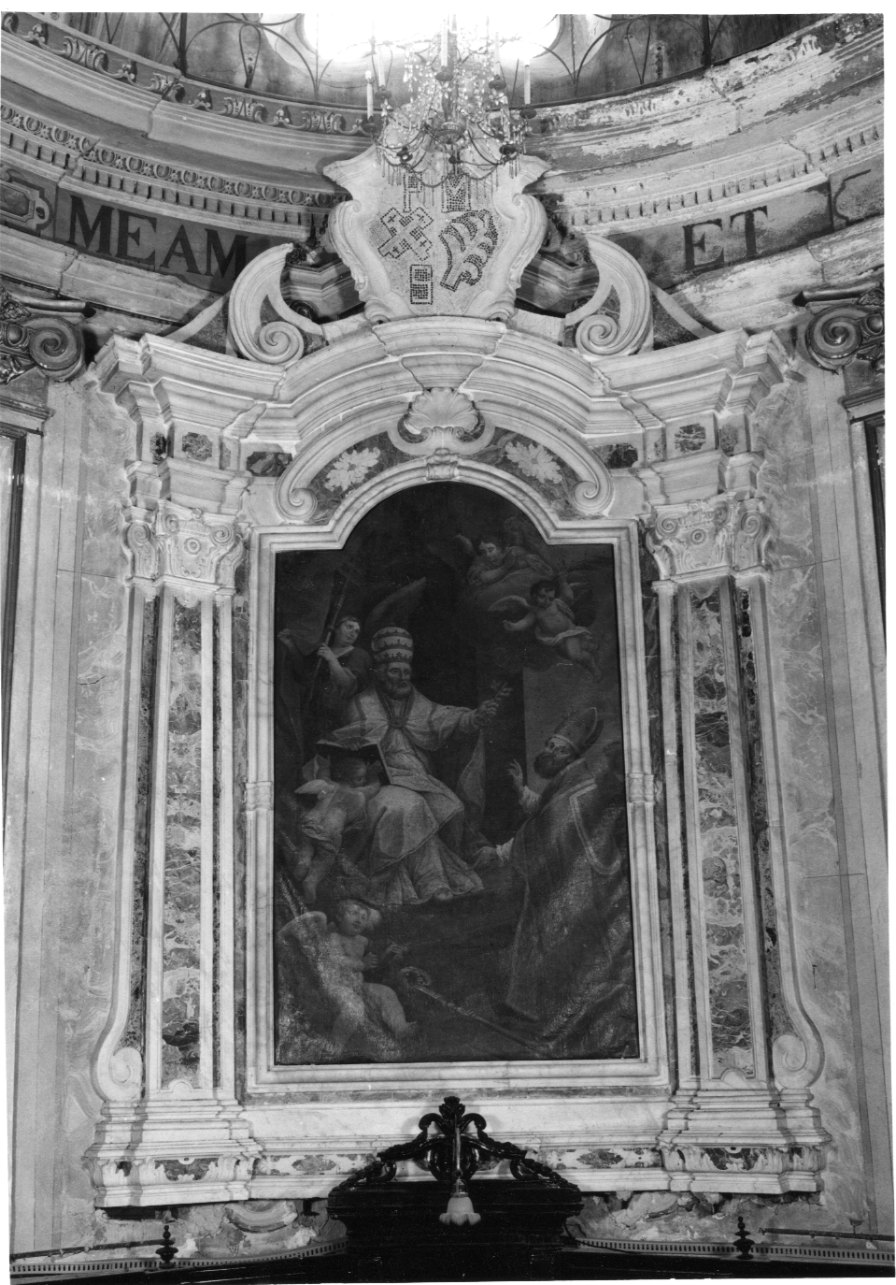 mostra d'altare, opera isolata - ambito ligure (metà sec. XVIII)