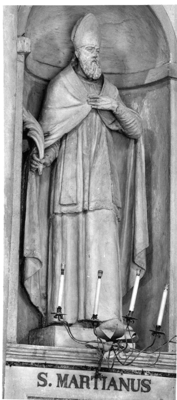 San Marziano (statua, opera isolata) di Brillaro (fine sec. XIX)