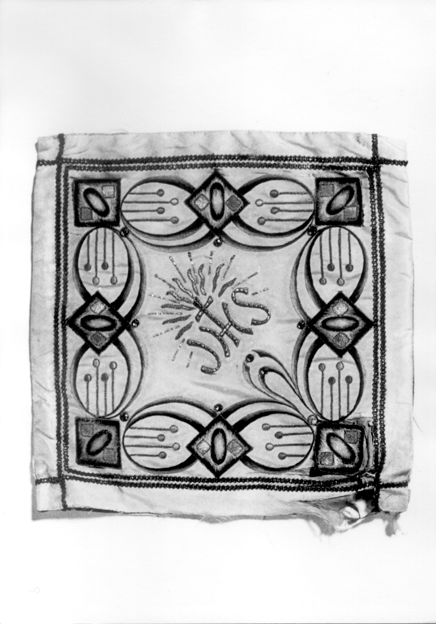 conopeo di ostensorio, opera isolata - manifattura italiana (primo quarto sec. XX)