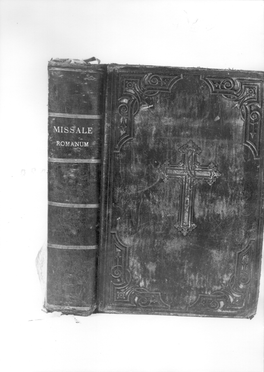 coperta di libro liturgico, opera isolata - produzione italiana (primo quarto sec. XX)